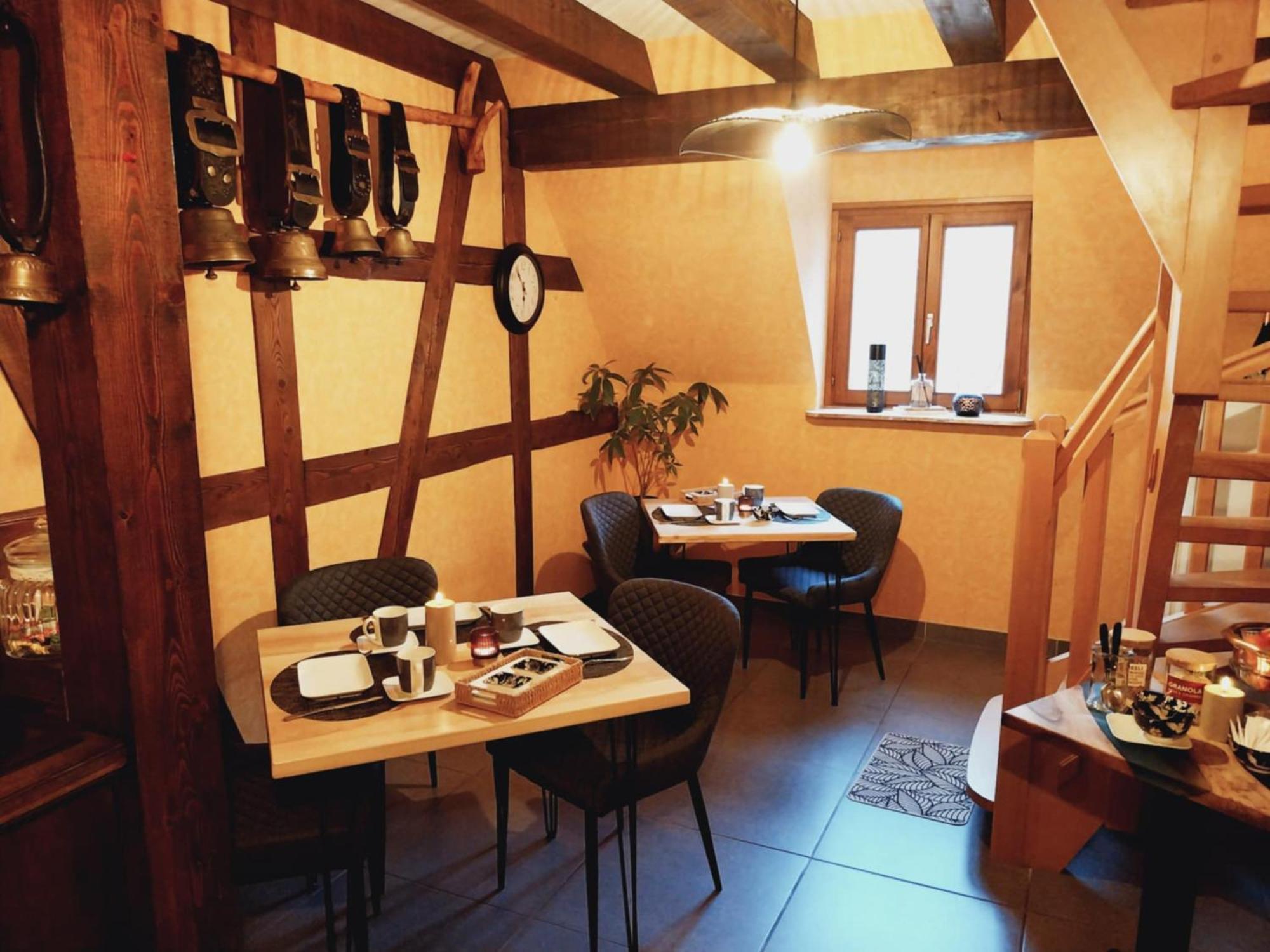 Bed and Breakfast Ferme Du Mouton Noir Lautenbachzell Exterior foto